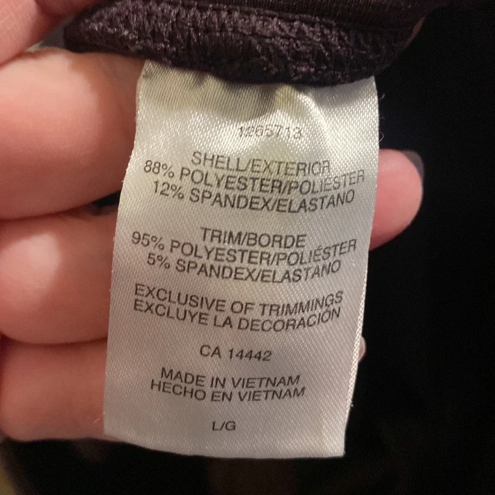 Mondetta Purple Leggings Large L EUC - Picture 6 of 8